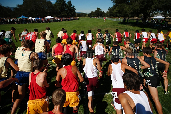 2013SIXCHS-126.JPG - 2013 Stanford Cross Country Invitational, September 28, Stanford Golf Course, Stanford, California.